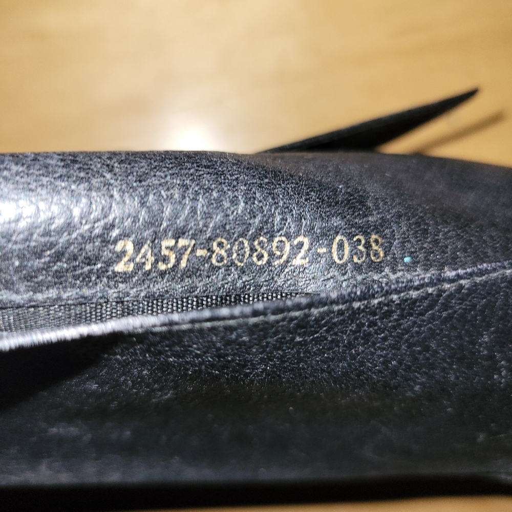 π80s Rare FENDI Bag & wallet set in black - Picture 7 of 12